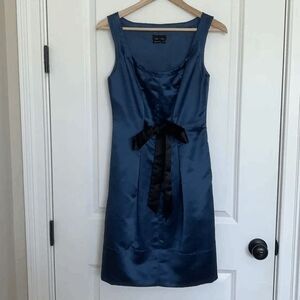 Max and Cleo Women’s Sleeveless Cocktail Dress Blue/Black